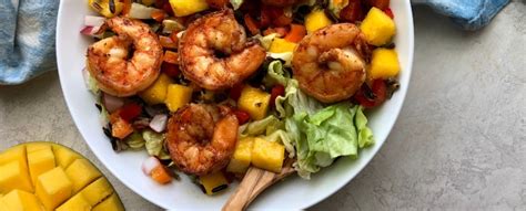 mango-black-rice-salad-with-chipotle-shrimp image
