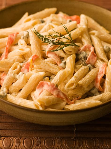 penne-with-smoked-salmon-cream-cheese-sauce image