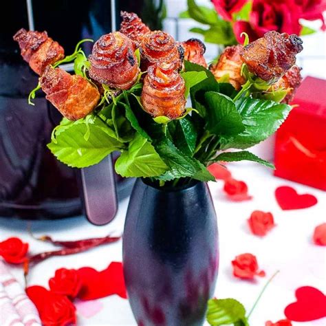 how-to-make-bacon-roses-air-fryer-oven-i-heart image