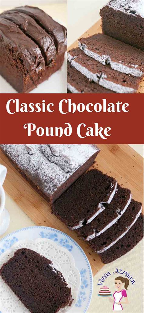 best-moist-chocolate-pound-cake-with-milk-veena image