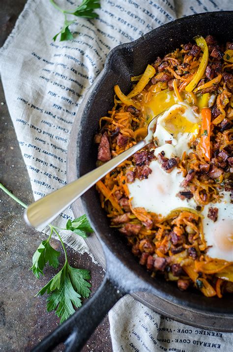 healthier-chorizo-and-sweet-potato-breakfast-hash image