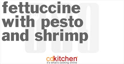 fettuccine-with-pesto-and-shrimp image