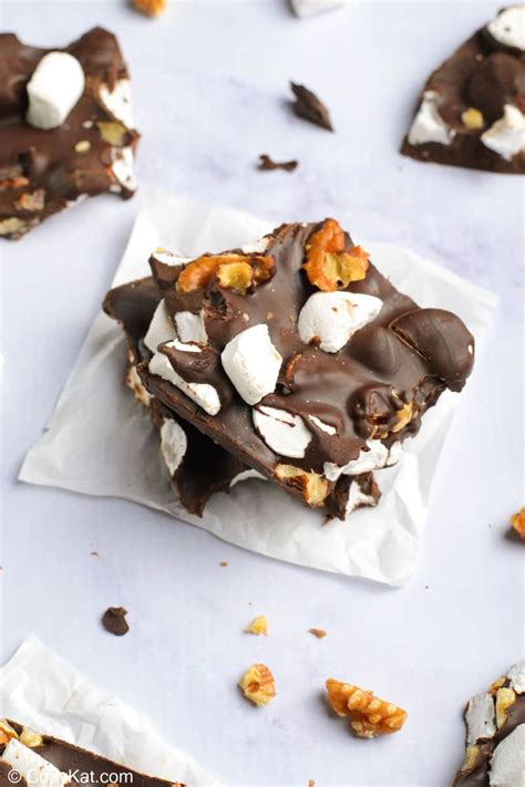 easy-rocky-road-candy-with-walnuts-copykat image