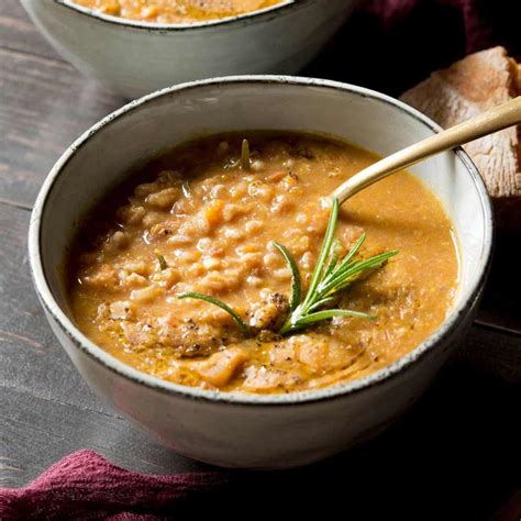 tuscan-farro-soup-with-beans-inside-the-rustic-kitchen image