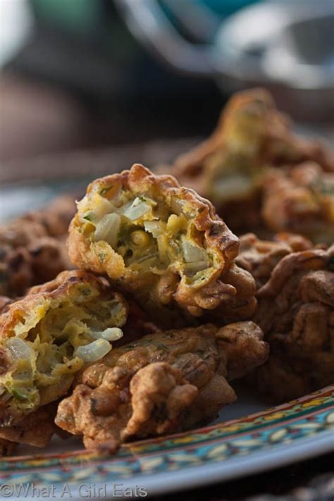 indian-crispy-onion-fritters-what-a-girl-eats image