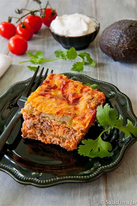 easy-chile-relleno-casserole-with-ground-beef-salad image