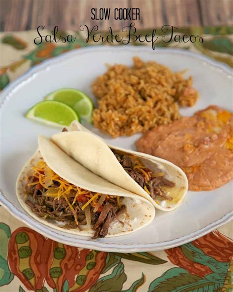 salsa-verde-beef-tacos-slow-cooker-plain-chicken image