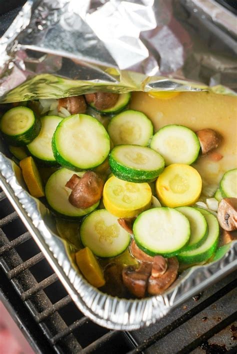 best-smoked-vegetable-recipe-traeger-vegetables image