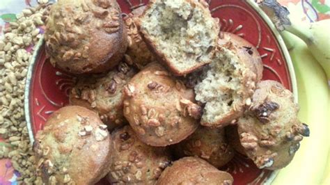 banana-muffins-with-fiber-one-protein-cereal image