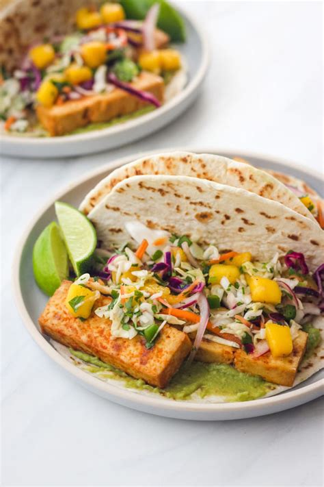 tofu-tacos-with-mango-slaw-easy-dinner-for-two image