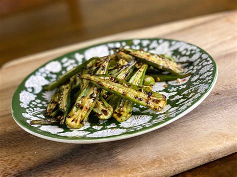 charred-okra-with-a-little-spice-cooks-without image
