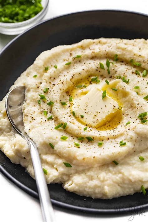 mashed-cauliflower-recipe-easy-creamy image