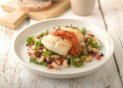roast-cod-with-tomato-and-thyme-dressing image