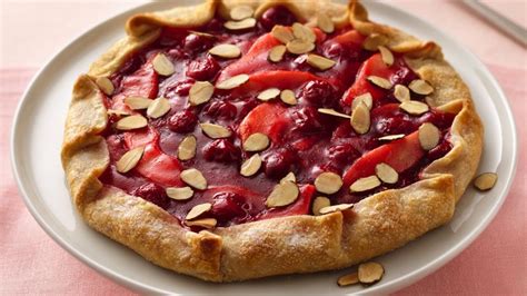 cherry-pear-tart-recipe-pillsburycom image