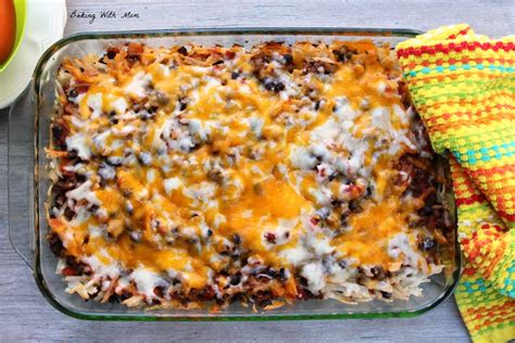 cheesy-taco-hashbrown-casserole-baking-with-mom image