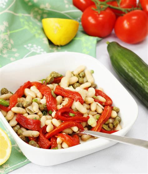 spanish-bean-salad-with-red-peppers-searching-for-spice image