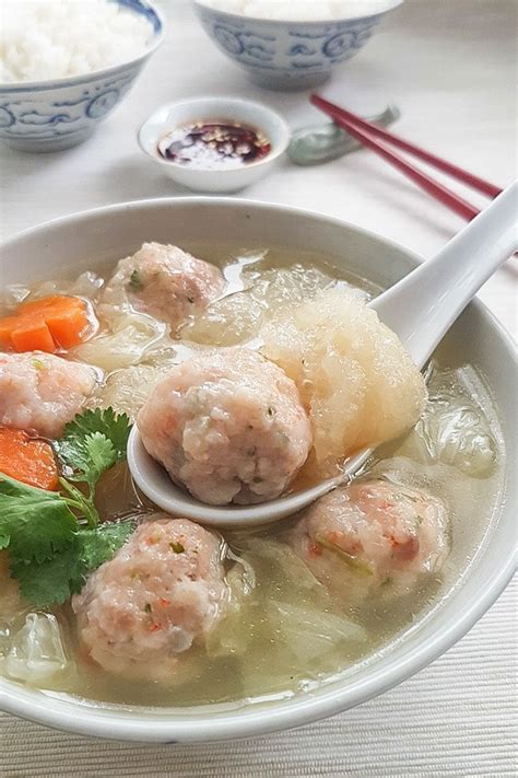 fish-maw-soup-recipe-with-prawn-meatballs-souper image