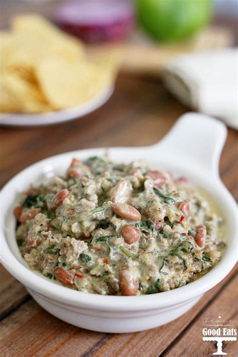 sausage-and-bean-spinach-dip-recipe-grace-and image