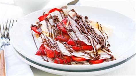 chocolate-and-strawberry-crepes image