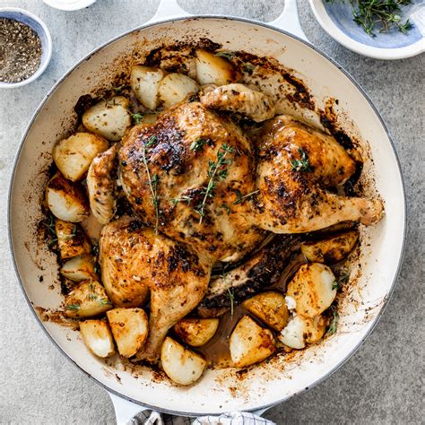 easy-lemon-herb-roast-chicken image