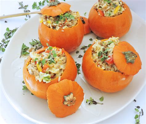 mini-sausage-rice-stuffed-pumpkins-beautiful-eats image