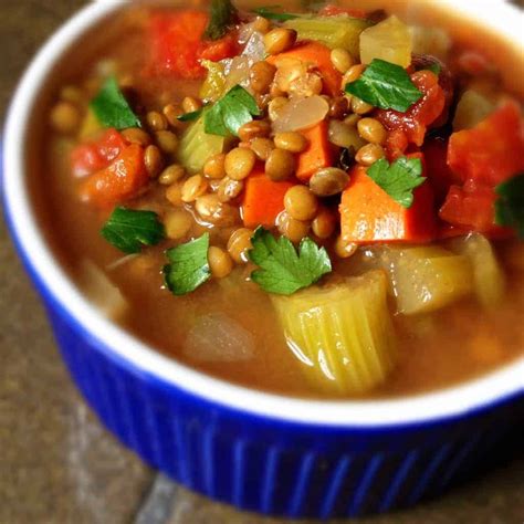 slow-cooker-lentil-soup-with-bacon-the-lemon-bowl image