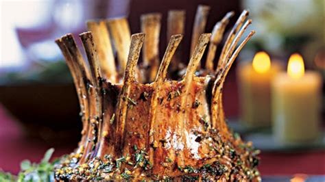 crown-roast-of-lamb-with-rosemary-and-oregano image