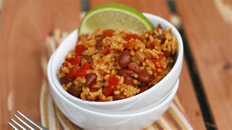 quick-and-easy-rice-and-beans-recipe-tablespooncom image