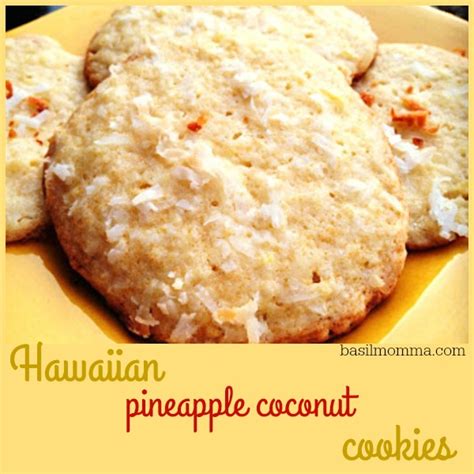hawaiian-pineapple-coconut-cookies-basilmomma image