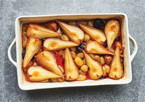 roasted-pears-and-grapes-lidia image