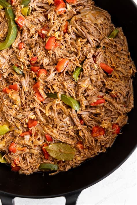 authentic-cuban-ropa-vieja-shredded-beef image