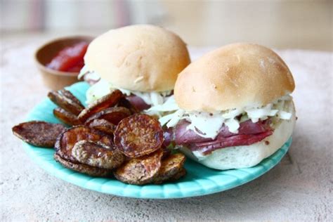 corned-beef-and-cabbage-slaw-sliders-three-many image