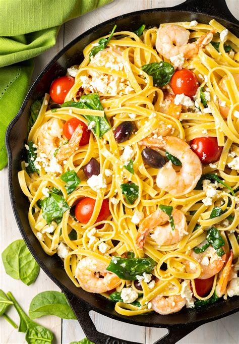 shrimp-scampi-greek-pasta-recipe-a-spicy-perspective image