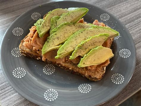 toast-with-refried-beans-and-avocado-eat-this-much image
