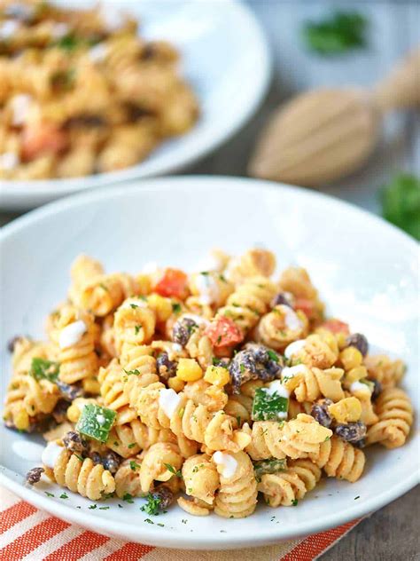 mexican-pasta-salad-the-perfect-summer-side-dish image