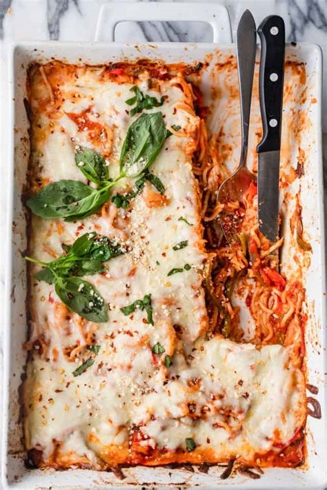 easy-baked-spaghetti-feelgoodfoodie image
