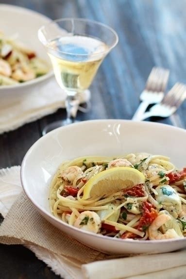 shrimp-scampi-with-tomatoes-and-artichokes-good image