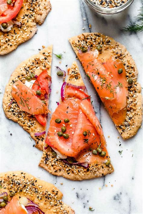 smoked-salmon-breakfast-flatbread-skinnytaste image
