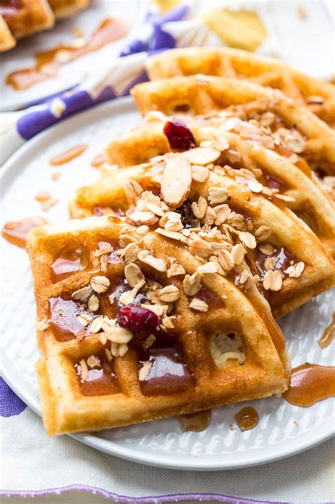 crispy-waffles-with-cinnamon-honey-butter-kitschen image