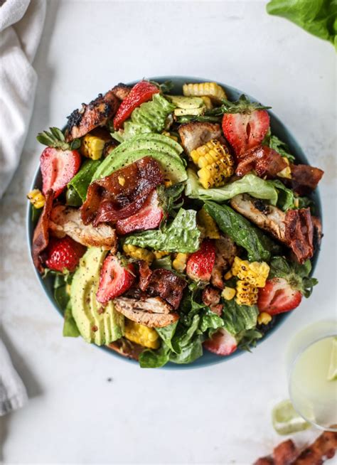 chipotle-chicken-cobb-salad-with-avocado-and-bacon image