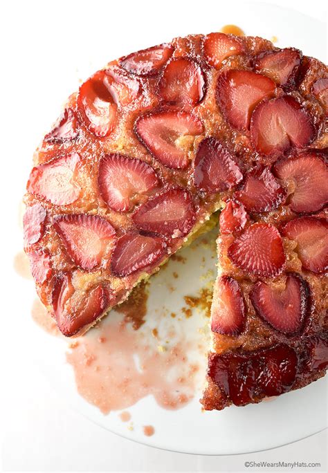 easy-strawberry-upside-down-cake image