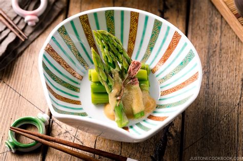 asparagus-with-miso-dressing-karashi-sumisoae-アスパ image