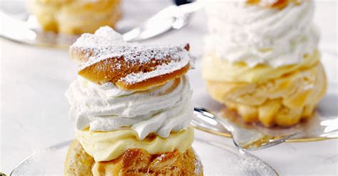 profiteroles-with-vanilla-cream-filling-recipe-eat image