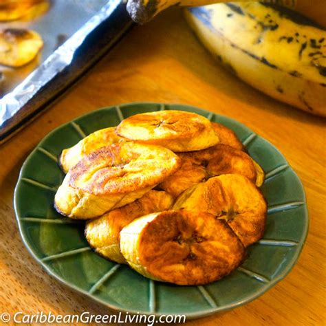how-to-make-baked-sweet-plantains-caribbean-green image
