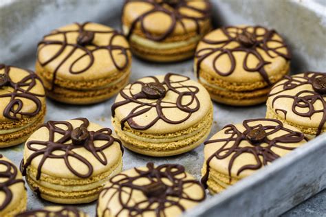 coffee-macarons-detailed-recipe-and-step-by-step-video image