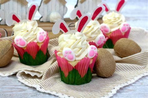 easter-bunny-cupcakes-my-heavenly image