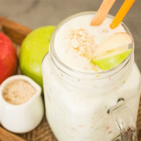 apple-milkshake-recipe-how-to-make-apple-milkshake image