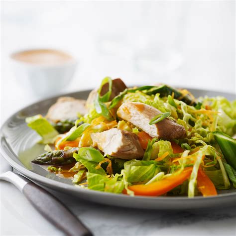asparagus-chicken-salad-with-sesame-ginger-dressing image