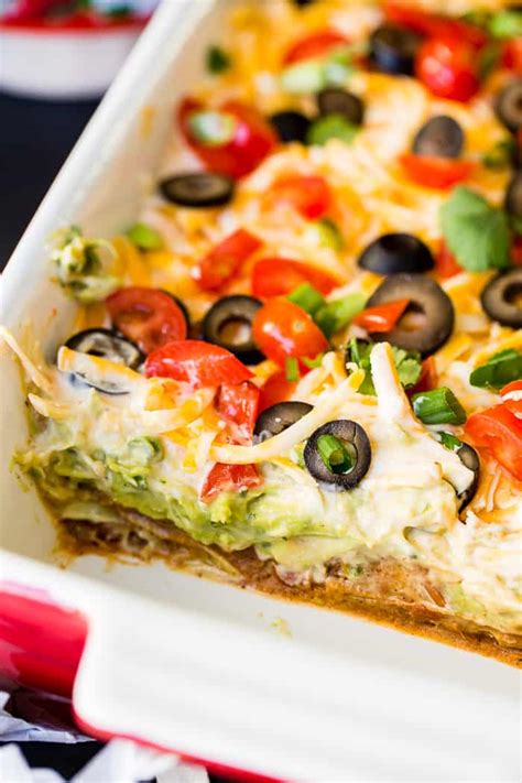 the-best-mexican-7-layer-dip-recipe-oh image