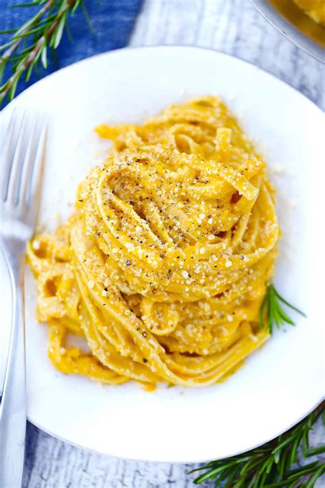 butternut-squash-alfredo-with-brown-butter-and-rosemary image